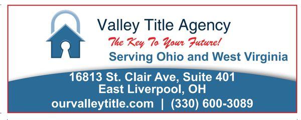 Contact Valley Title Agency for your title needs!