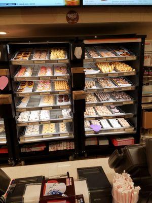 Good selection of donuts