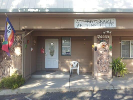 Entrance to ACAI. Classes entrance on side of building.