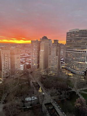 View from the rooftop!