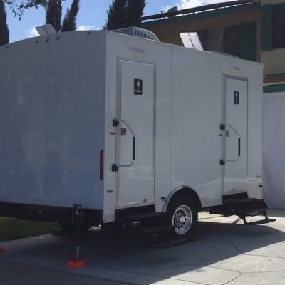 2 Station Portable Restroom