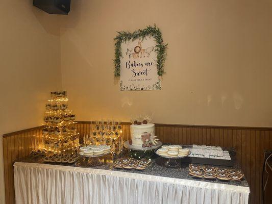 Dessert table