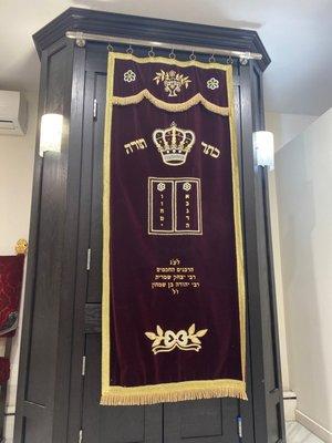 Aron a Hakodesh in Chabad Torah Center Synagogue