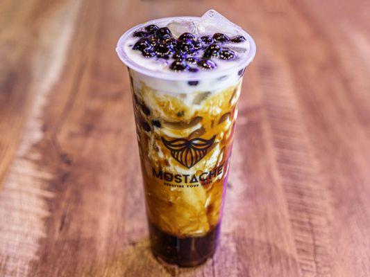 Brown sugar boba latte