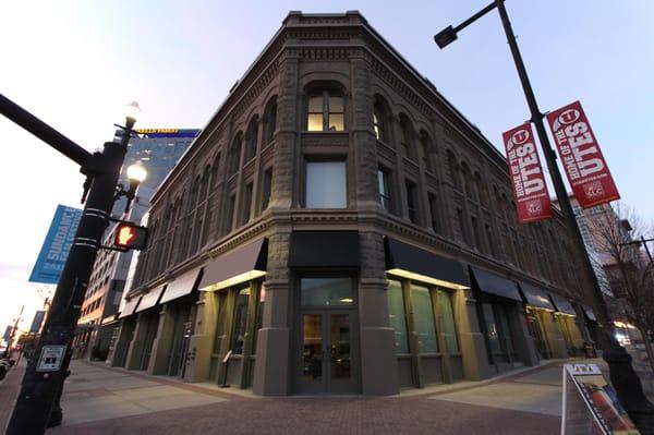 Historic Brooks Arcade building