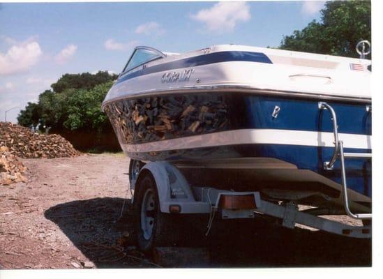 Boat Service on Land