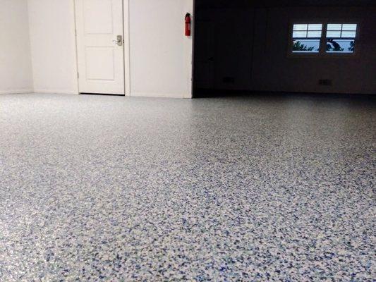 Epoxy Granite Garage flooring !