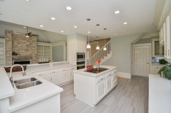 Kitchen after complete renovation