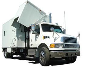 Our secure trucks can shred 6000lbs per hour