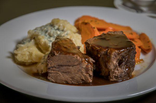 Guy Fieri's Braised Short Ribs at Jo's Diner