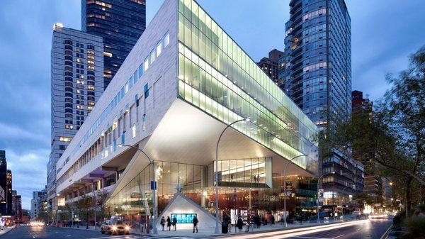 Alice Tully Hall, home of The Chamber Music Society of Lincoln Center