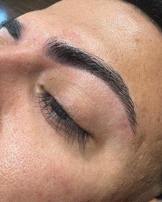 brow threading