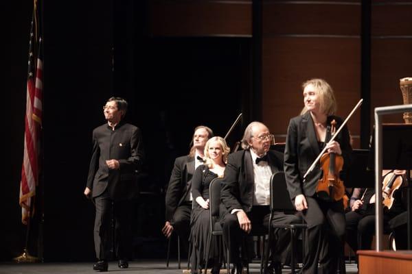 Austin Symphony about to begin the concert