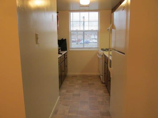 2-Bed/1-Bath, Upper Level: Kitchen.