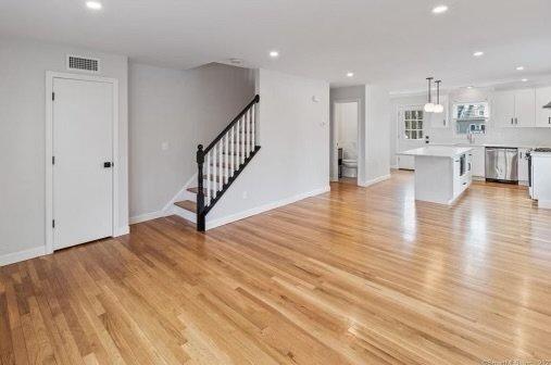 Kitchen and living room remodel