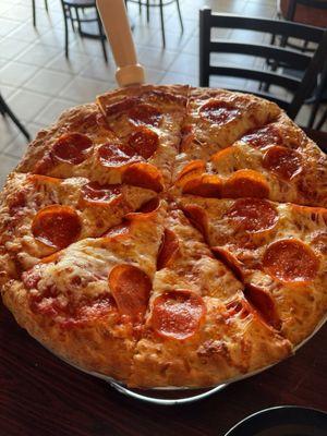 Pepperoni pizza