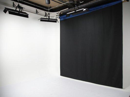 Multiple backdrops available