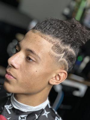 Bald fade/design