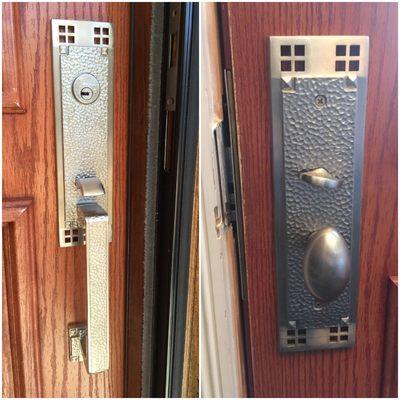 Emtek thumblatch Mortise lock