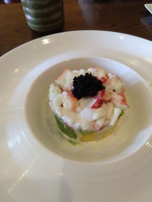 King crab salad