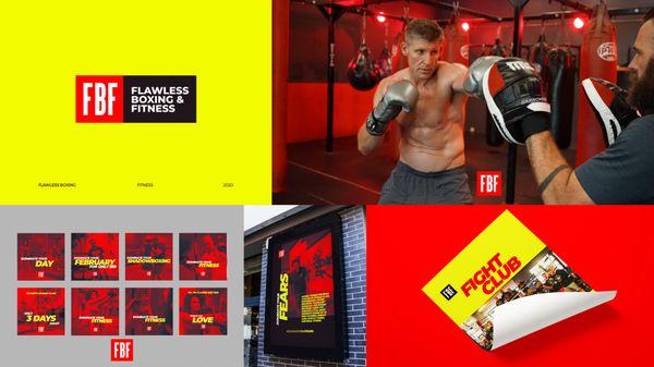 Visual Design for Fitness Brand