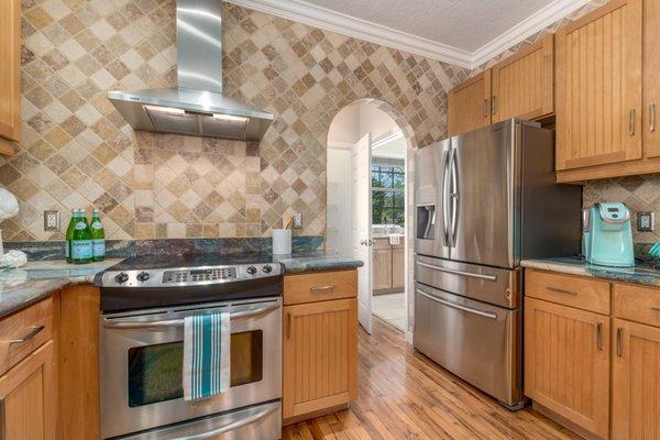 A dream kitchen in this beautiful Palm City home.