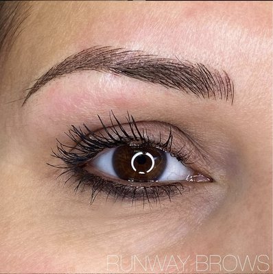 Microblading with shading