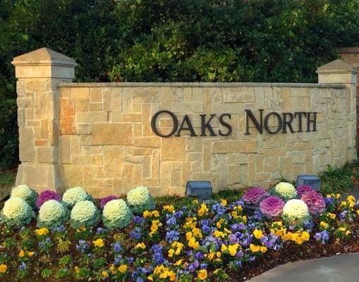 Entrance to Oaks North