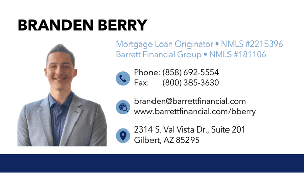 Branden Berry - Barrett Financial