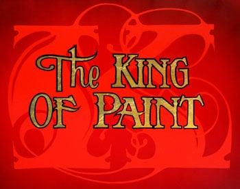 The King of Paint Shop sign