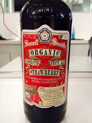 Organic Strawberry Beer