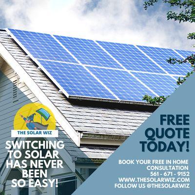 Free In-Home Solar Panel Installation Consultations  Palm Beach County, Florida