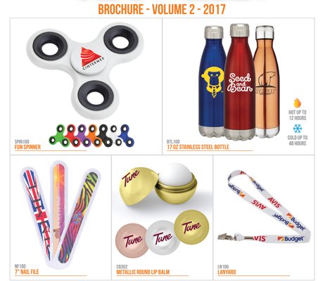 any promotional item to to advertise or promote spirit is available.