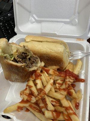 Philadelphia Cheese Steak Sandwich