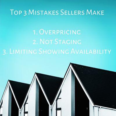 Don't make these mistakes when listing your home.