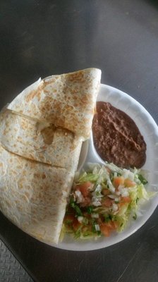 Quesadilla plate