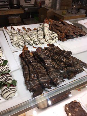 Chocolate covered Bacon