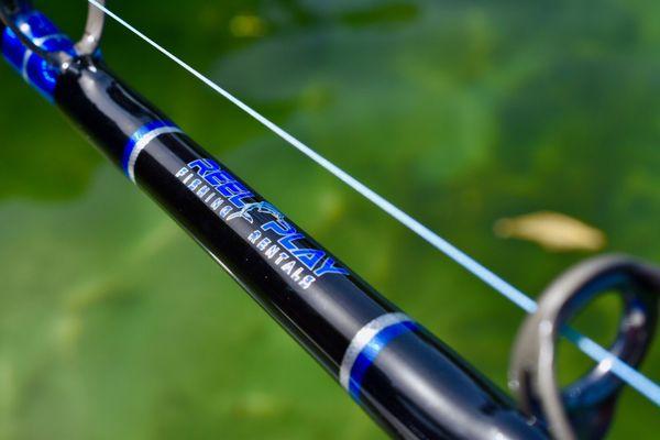 Reel Play Fishing Rentals custom rod