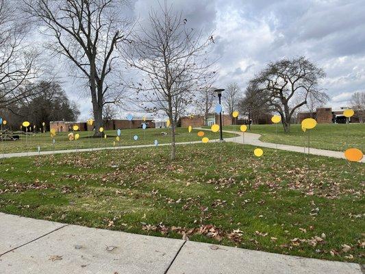 Emotional art installation at penn state