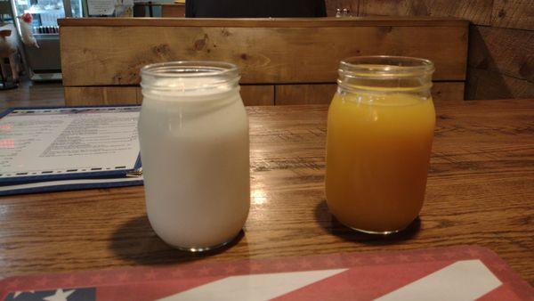 The OJ & Moo Juice