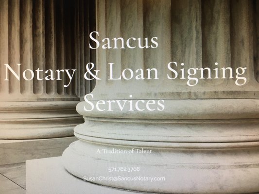 Sancus Notary & Loan Signing Services