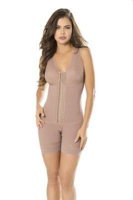 BF Shapewear 7215 - Short Girdle with Bra & Crotch Zipper