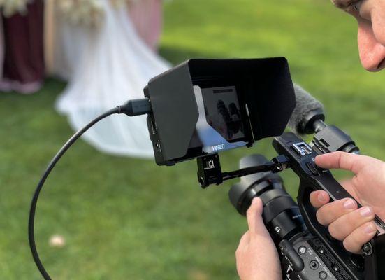 Capturing another beautiful wedding.