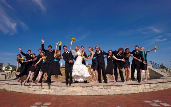 Wedding  in a Fountain Wedding Photography