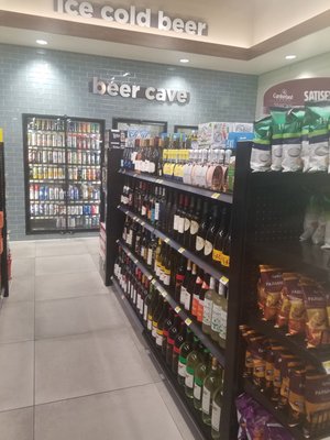 wine and beer cave here