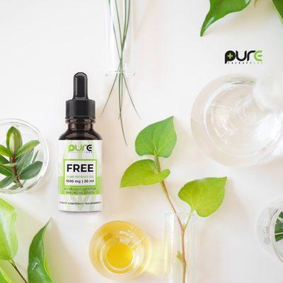 Pure Free tincture. Minty taste and very effective. This is the products if you want relief but have to be urine tested at your job.