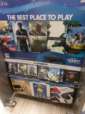 PlayStation display island