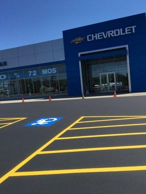 Rochester Chevrolet Full Asphalt Service!