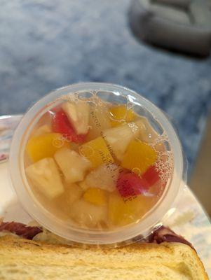 Fruit cup in box lunch