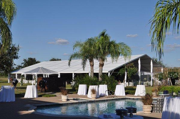 Weslaco, TX Wedding
 Structure Tent